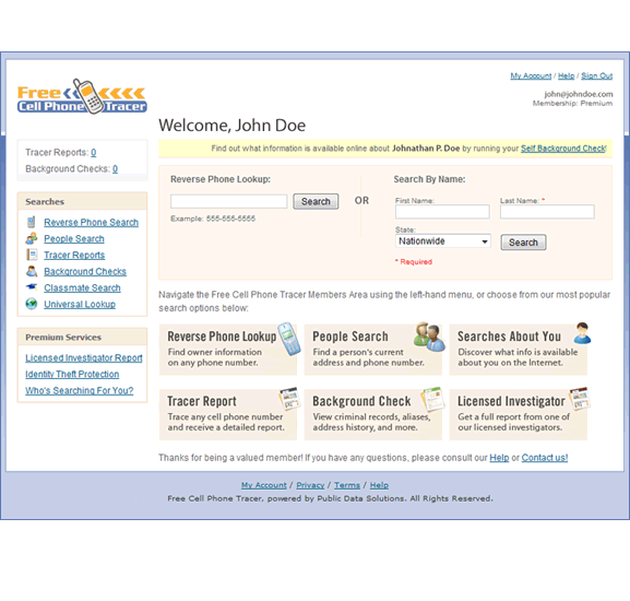 Here s What You Get FreePhoneTracer